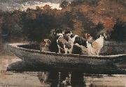 Winslow Homer Waiting for the Start (mk44) oil painting picture wholesale